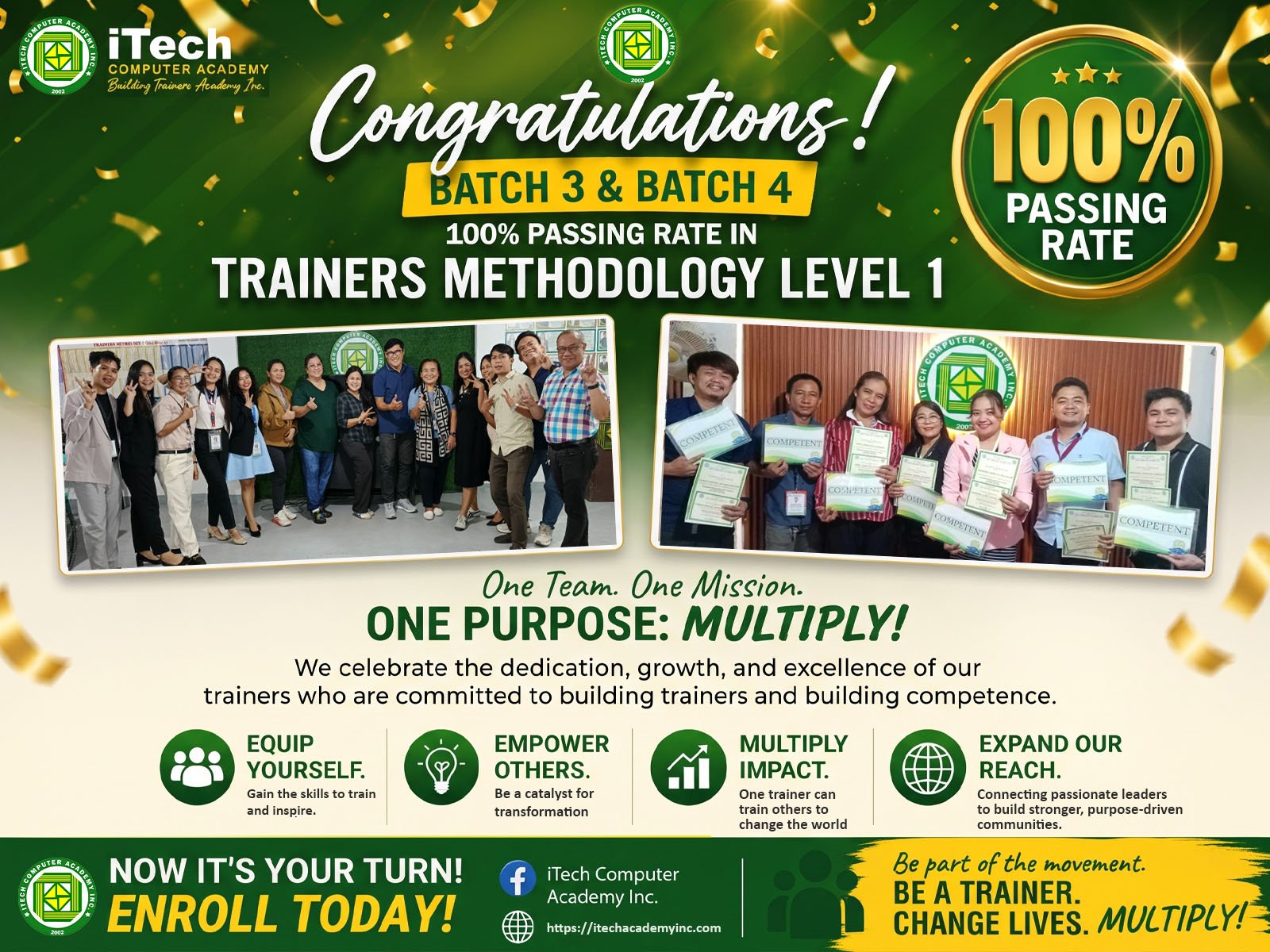 iTech Computer Academy TESDA training